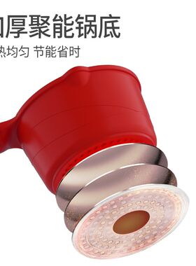 迪迪尼卡辅食锅婴幼儿宝宝专用didinika陶瓷不粘小奶锅平底煎锅