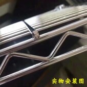 波浪形圆钢条阳台晾衣架固定防风悬吊式 天板式