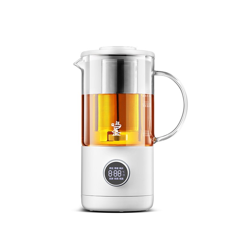 鸣盏奶茶全自动搅拌奶泡器智能咖啡煮茶器创意养生壶