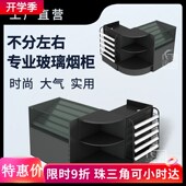 便利店收银台超市母婴店药店转角小型吧台岩板柜台玻璃烟柜台