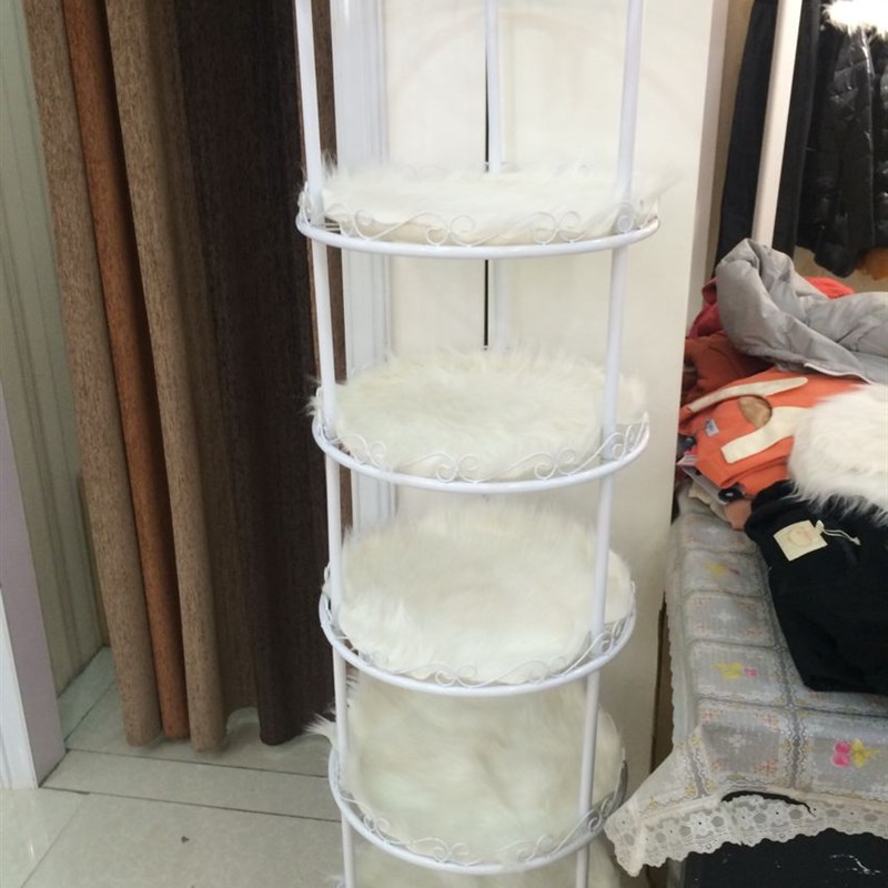 欧式铁艺个性服装店鞋架置物架鸟笼展示包包架室内橱窗饰品展示架