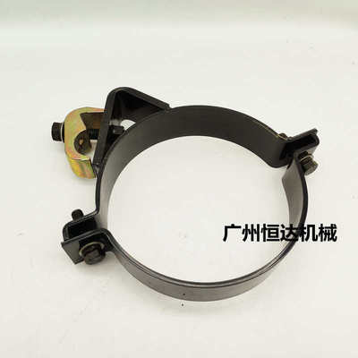 挖掘机配件 斗山DX500 520斗臂抱箍铲斗油缸管夹中臂油缸卡箍卡扣