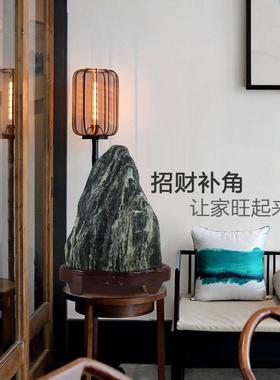 天然泰山石敢当靠山原石补缺角假山水青石头办公摆件室内家居冲路