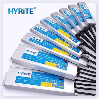 IP68防水户外led开关电源广告发光字亮化洗墙灯12V24V超薄变压器