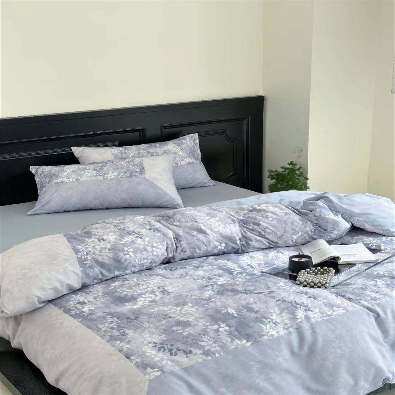 纳兰轻奢全棉轻磨毛床单四件套纯棉亲肤柔软印花被套加厚床上用品,自行车/骑行装备/零配件,更多零件/配件,淘宝优惠券,粉丝福利购,淘宝优惠卷