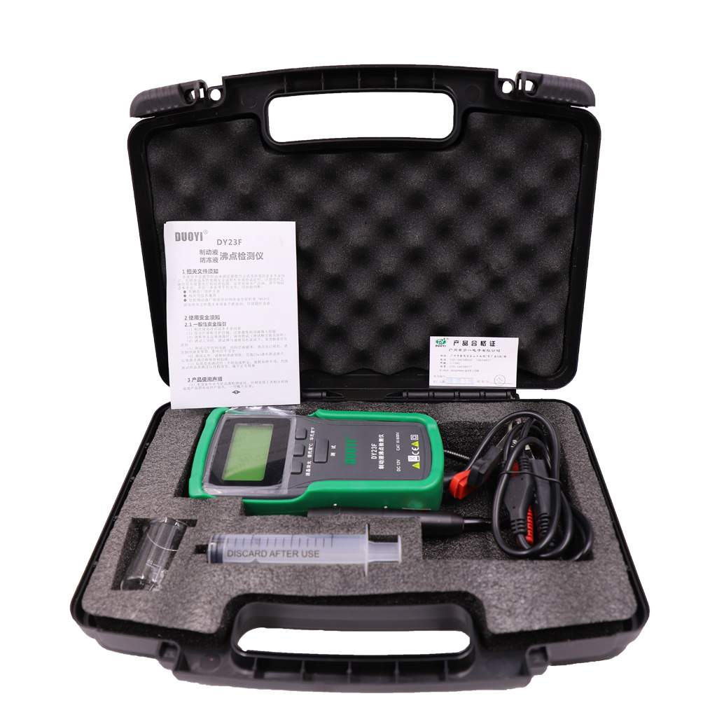 DUOYI DY23F制动液沸点测试仪防冻点检测器汽车制动系统诊断工具