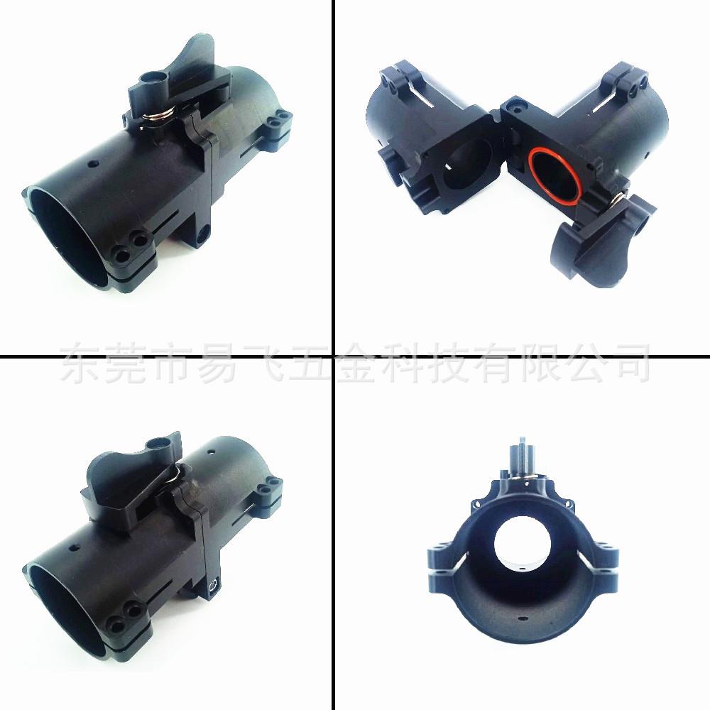 升级新款旋扣45mm管径植保机横折叠件旋扣锁防虚位折叠件