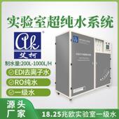 艾柯超纯水仪200L 1000L H化学实验室专用超纯水一级水净水设备