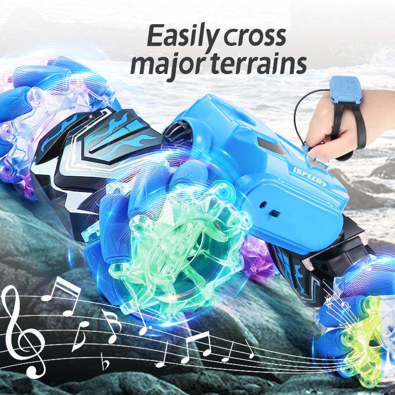 新款手势感应扭变车变形汽车人大金刚机器人黄蜂模型儿童变形玩具