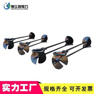 博飞特电力地锚钻3T旋转5T拉力地锚桩全埋式绞锚桩1T固定地锚