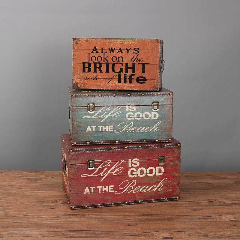 复古怀旧长方形木箱子整理储物箱收纳盒橱窗陈列摄影道具木质箱子,清洗/食品/商业设备,风口/风叶/风机配件,淘宝优惠券,粉丝福利购,淘宝优惠卷