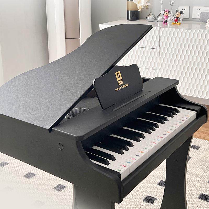 早教儿童钢琴电子琴玩具可弹奏宝宝小女孩初学者男木质亲子互动