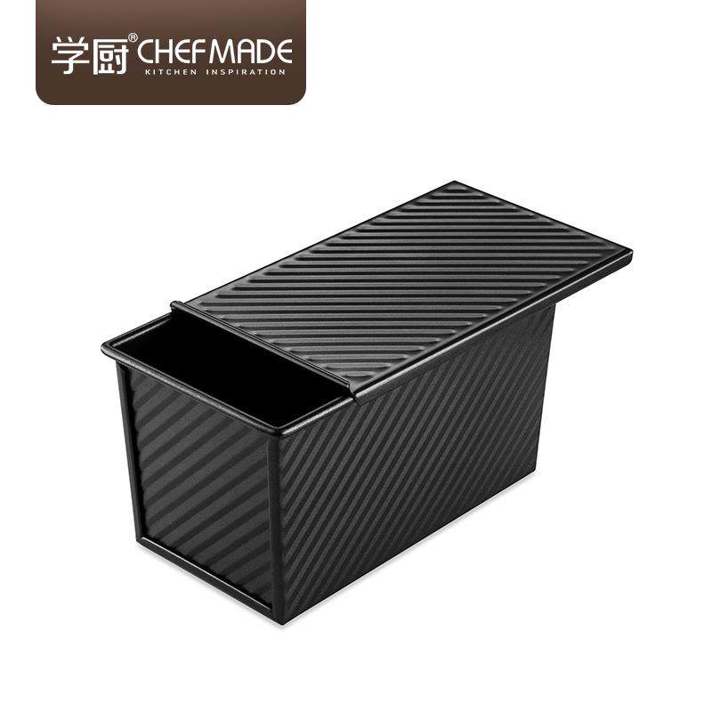 学厨家用土司盒面包烘焙模具商用黑金刚不粘滑盖波纹吐司盒,清洗/食品/商业设备,风口/风叶/风机配件,淘宝优惠券,粉丝福利购,淘宝优惠卷