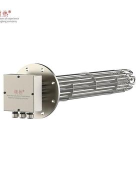 DN15090KW法兰管式浸入式加热器用于化工厂