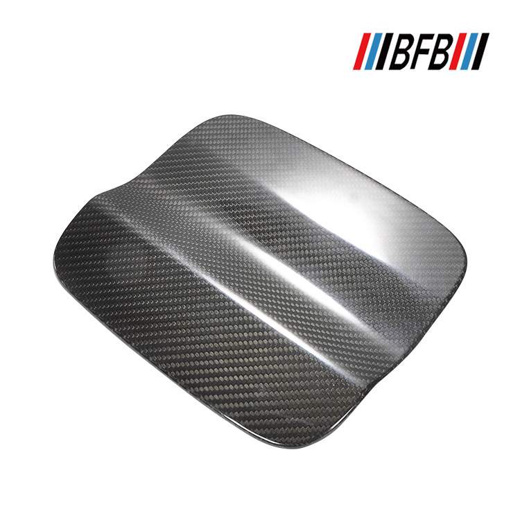适用于宝马X5  F15  2014-2018年碳纤维油箱盖贴 干碳油箱盖壳罩