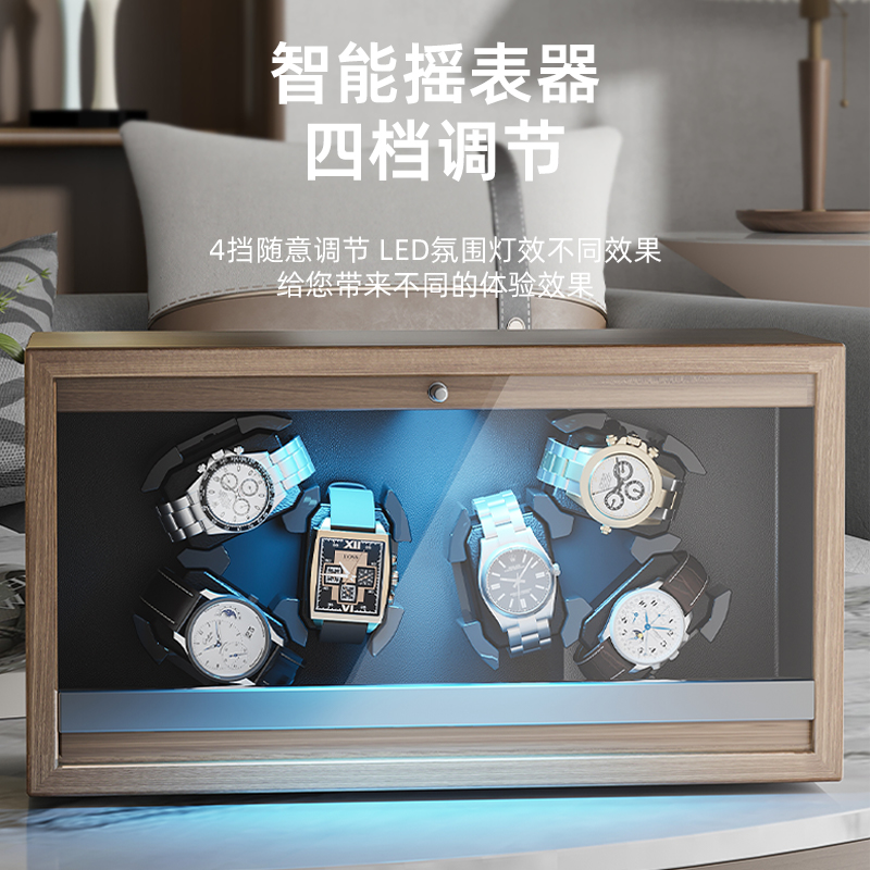 摇表器机械表家用自摆器转表器自动手表摇摆器转动表盒上链收纳盒