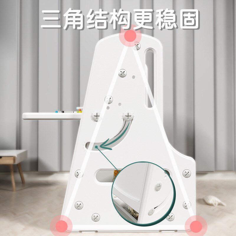 儿童画板磁性宝宝写字板婴儿支架式家用多功能书架收纳架涂鸦玩具