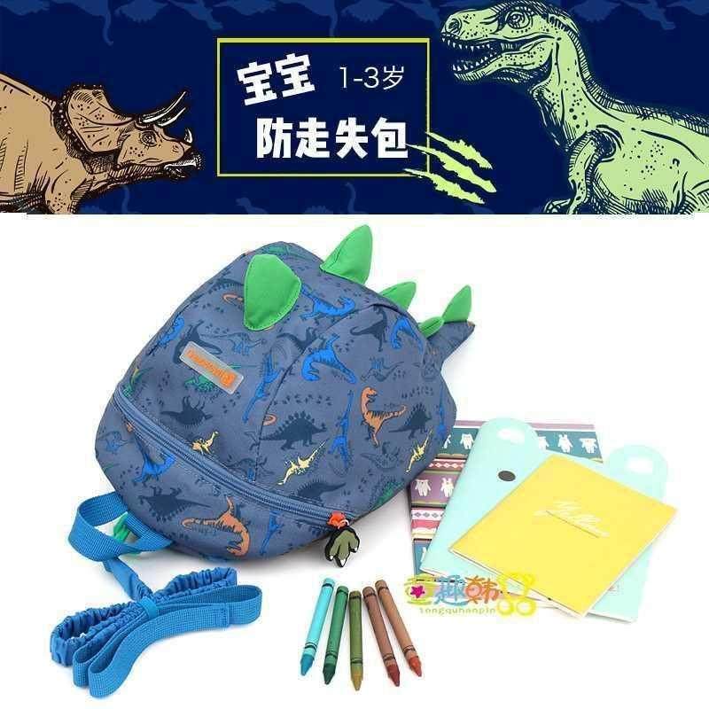 。韩国儿童书包幼儿园宝宝防走失背包男1-3岁婴幼儿小书包
