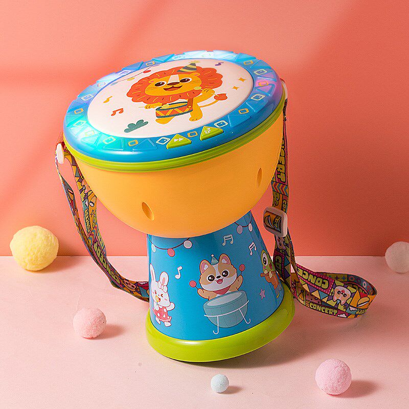 婴儿拍打玩具一岁宝宝益智音乐手拍鼓拍拍鼓婴幼儿6个月以上小孩