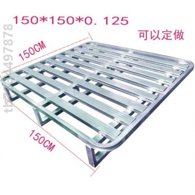 物流托盘重型铁镀锌仓库t叉车卡板不锈钢台板仓储盘金属货架地垫
