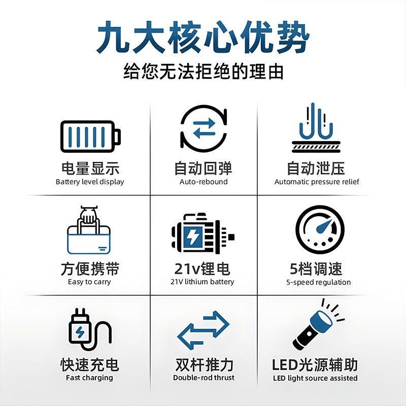 东城款全自动锂电动美缝双管胶枪美缝剂打胶机施工工具打胶瓷砖机