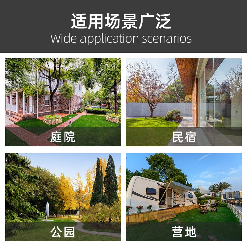 户外花园庭院草坪立式接线板延长防水五孔地插插座柱室外智能家用