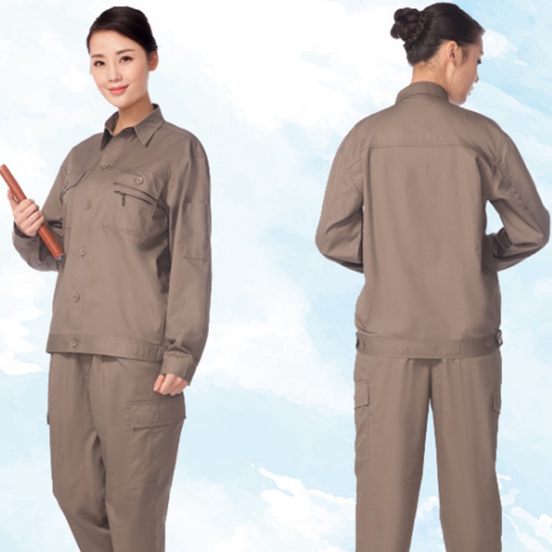 头号标兵6013夏季工作服短长袖套装工人车间薄款夏装工人厂服定制