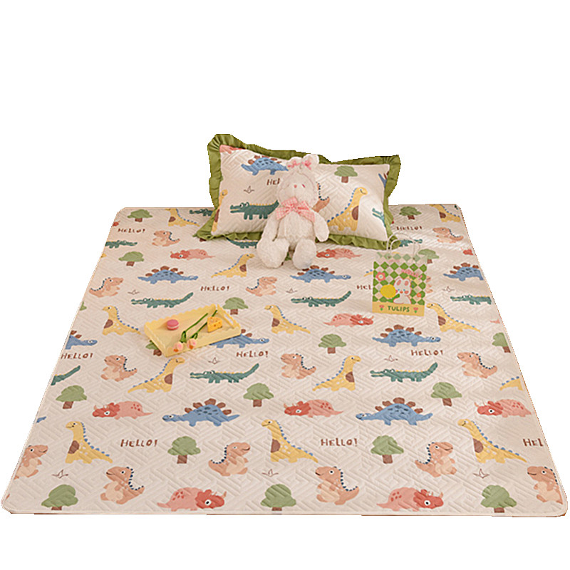 机洗A类定制纯棉家用客厅宝宝爬行垫卧室榻榻米床边儿童全棉地垫