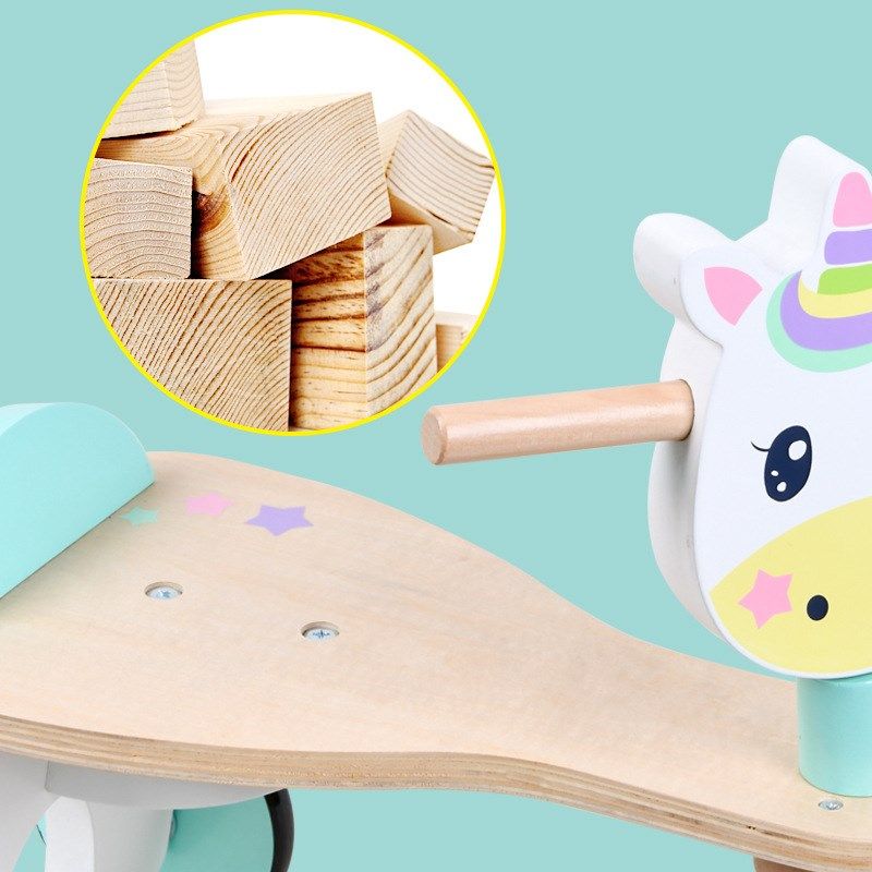 儿童小孩滑行车平衡车1一3岁幼儿滑步车无脚踏木制木质四轮平行车