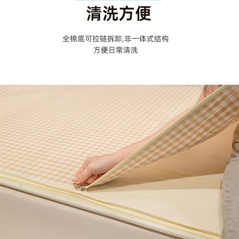 蚊帐防摔儿童家用卧室支架蒙古包免安装加密加厚纹账2024新款高级
