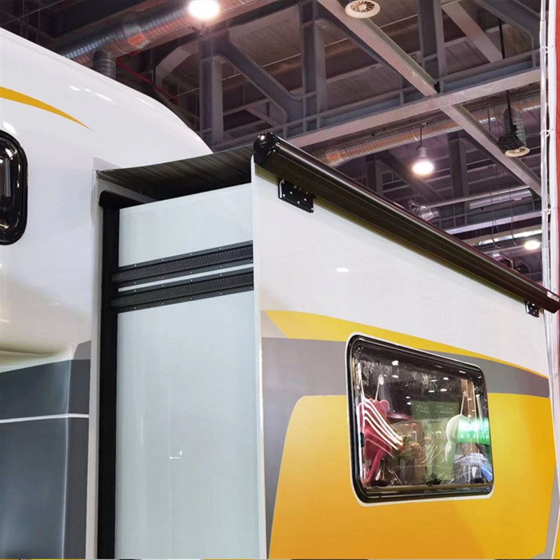 房车拓展舱遮阳棚 车顶帐篷 汽车雨布 房车遮阳帘 房车挡雨篷