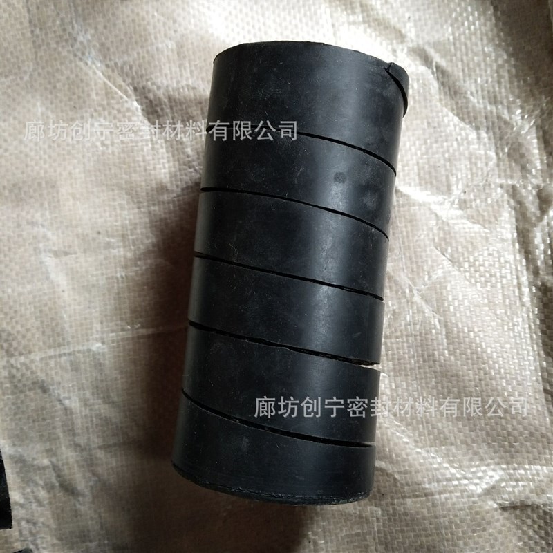 油田加线橡胶螺旋密封 抽油杆密封锥形盘根 加线耐磨密封圈