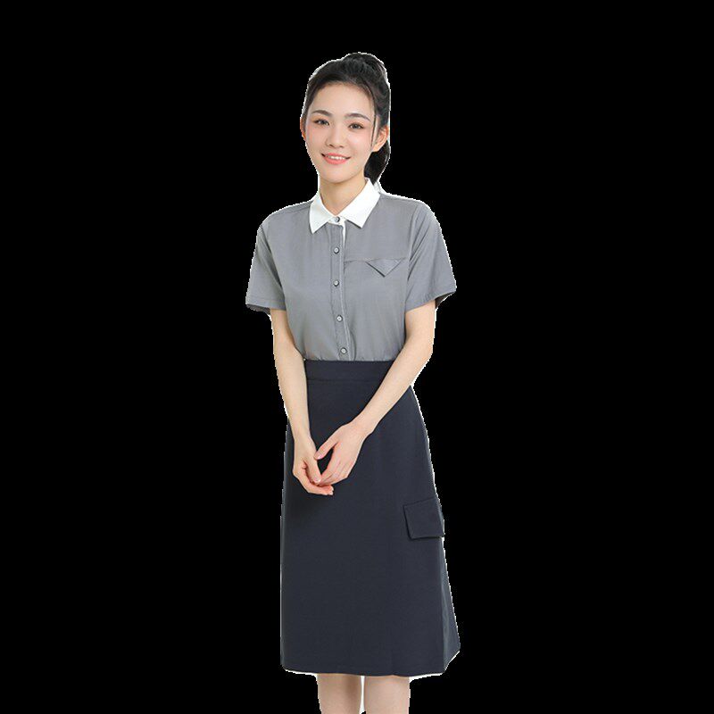 幼儿园老师园服夏季幼师工作服春季教师装职业装新款幼师面试服装