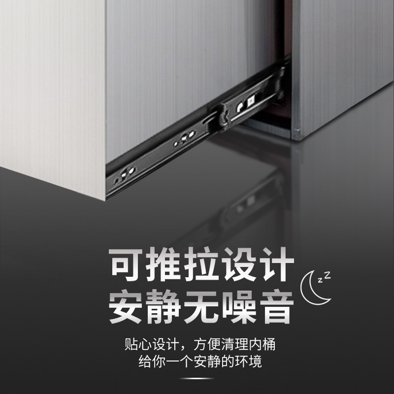 定制酒店大堂立式垃圾桶不锈钢商场电梯口办公大厅带烟灰缸果皮箱