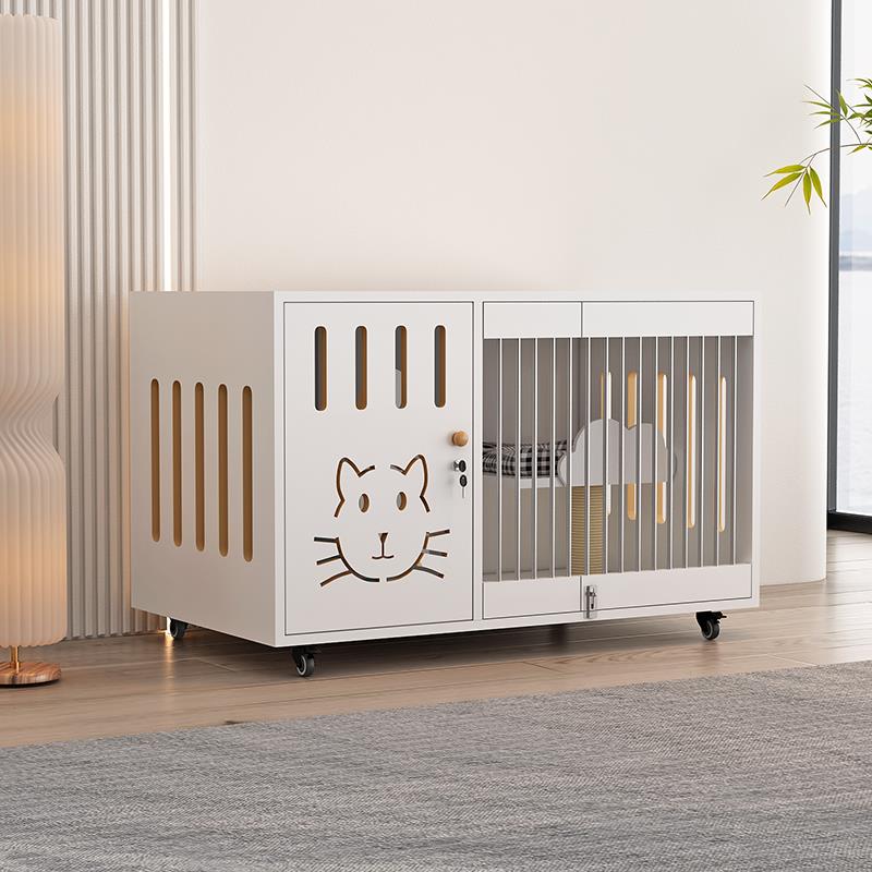 猫柜室内家用猫窝四季通用猫房子室内猫屋家用透气猫别墅小型猫舍