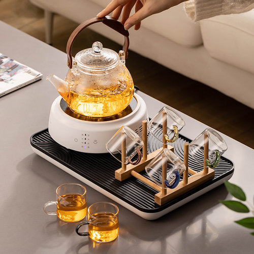 自动电陶炉围炉煮k茶套装家用小型烧水泡茶壶养生壶办公室品茶会