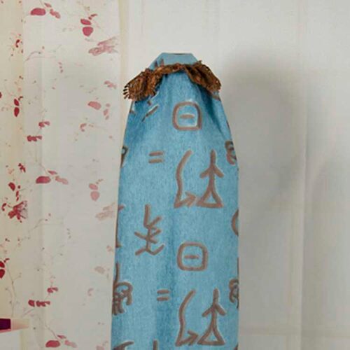 新款欧式挂烫机防尘罩家用蒸汽熨烫落地式圆柱罩子熨斗套定制布艺