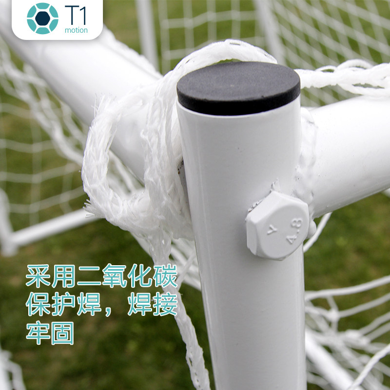 儿童足球门框三人制五人制室内家用便携式幼儿园小号折叠足球门框