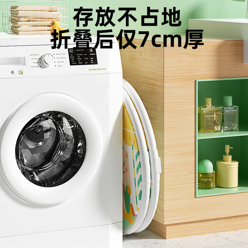 游泳桶婴儿家用宝宝洗澡桶儿童泡澡桶可折叠泡浴桶可坐新生儿泳池