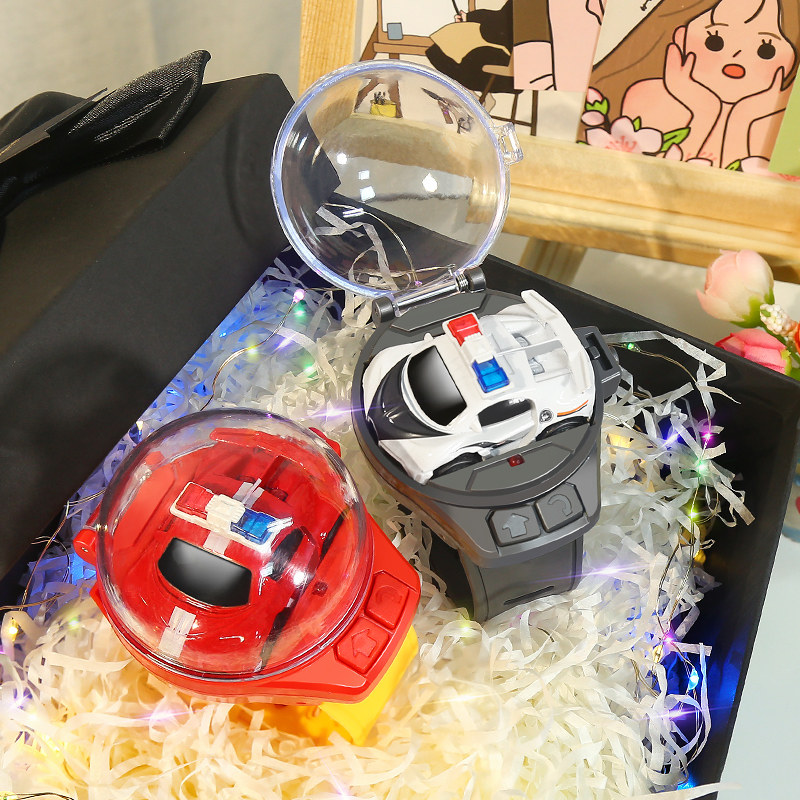 儿童手表遥控车小汽车玩r具女孩卡通幼儿男孩宝宝礼物3岁4岁幼儿