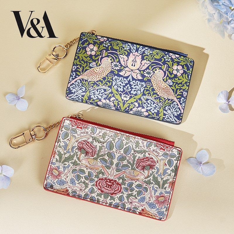 VA博物馆莫里斯玫瑰草莓小偷卡包挂饰零钱包多功能钱包,节庆用品/礼品,文化创意钱包/购物收纳袋,淘宝优惠券,粉丝福利购,淘宝优惠卷