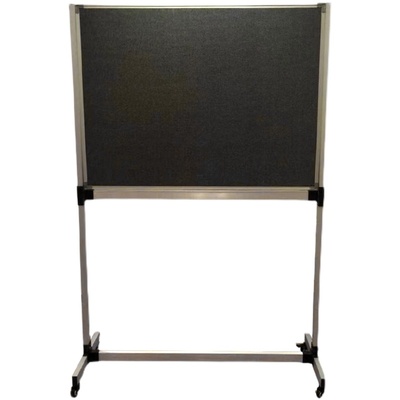 可移动支架式彩色软木板留言板带架子100*150CM 展示板照片墙立式