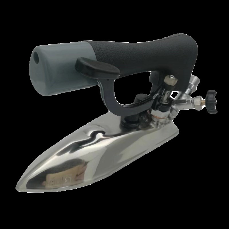 全蒸汽按式窄型小烫斗服装厂干洗店不锈钢11孔配锅炉小电熨斗配件