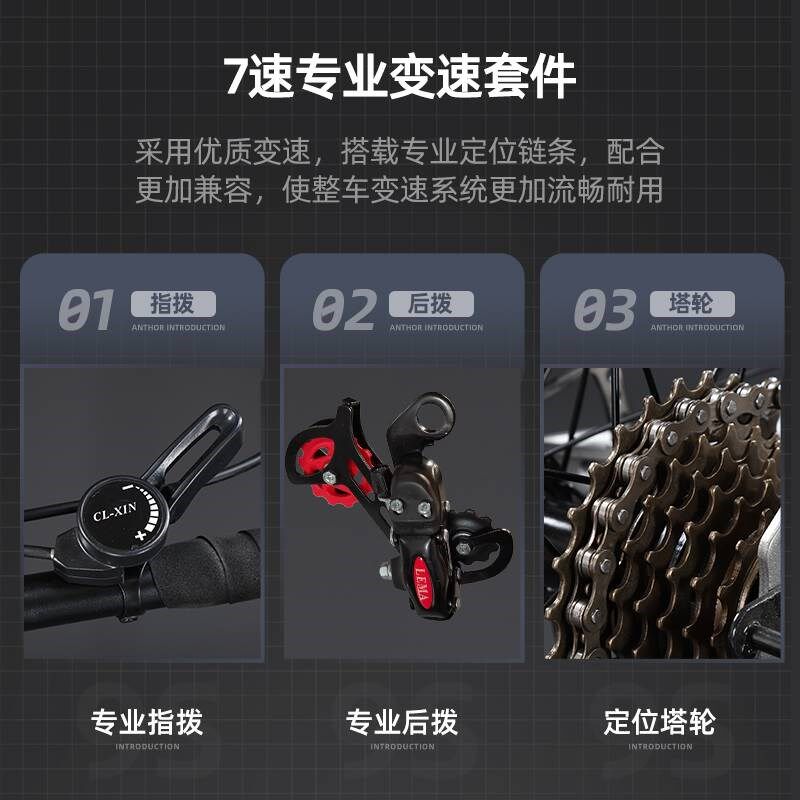 公路自行车成人用单车男女式城市超轻变速跑车学生青少年竞速赛车