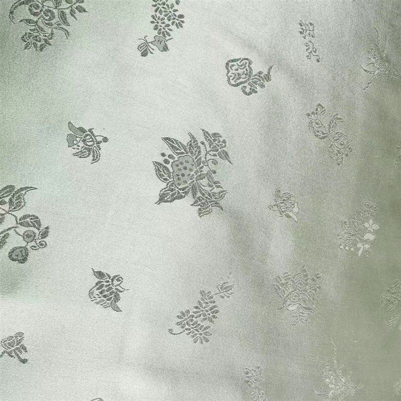 华传雨丝绸丝巾手工扎染diy材料草木染植物染色提花圆花兰花白胚