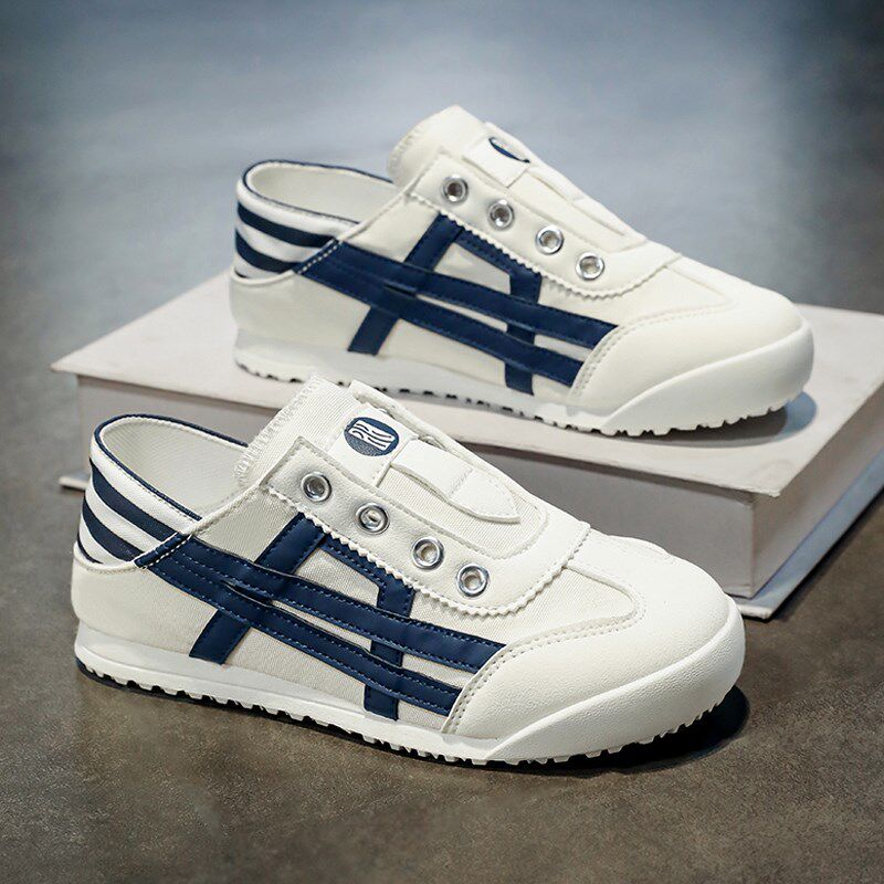 男童鞋帆布鞋夏季2025新款儿童运动小白板鞋男孩学生百搭休闲透气