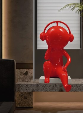 卡通人物公仔样板房装饰品落地雕塑酒店前台大厅楼梯间玄关摆件