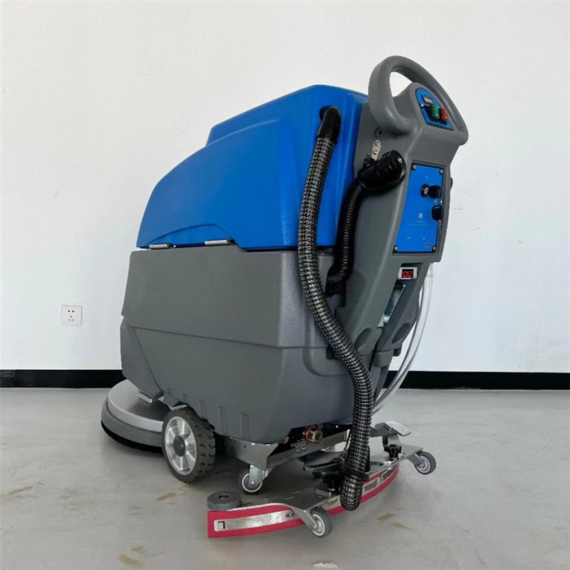 手推式洗地车工业物业工厂车间商场车库洗吸一体商用拖地机