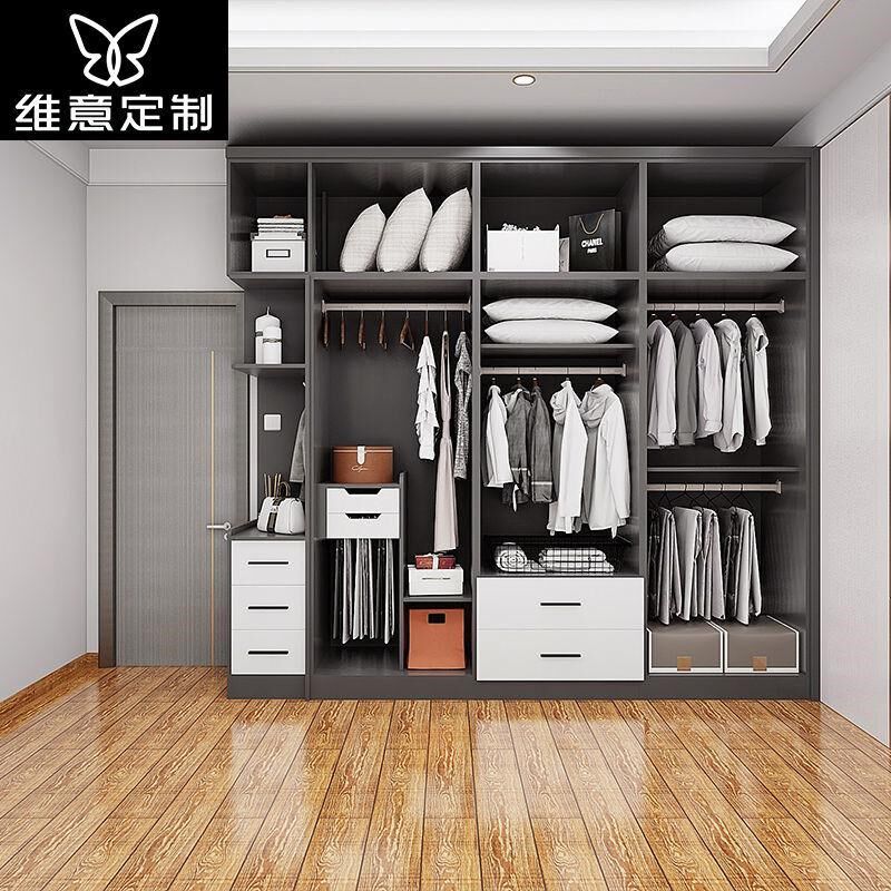 维意定制全屋定制整体柜子衣橱衣柜家用家具卧室简约现代储物柜子