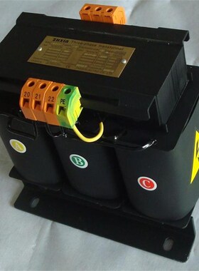 小型三相隔离变压器380v220伏转w36v24v12伏SBK100瓦500v1千瓦现